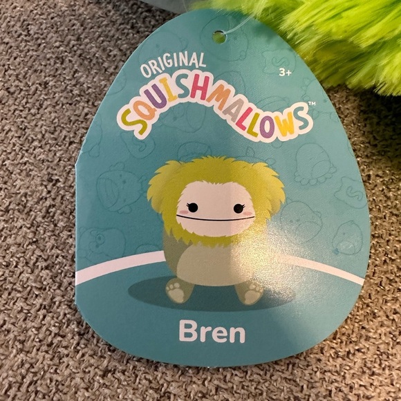 Nwt  7" Bren  Bigfoot Squishmallows - Picture 4 of 5
